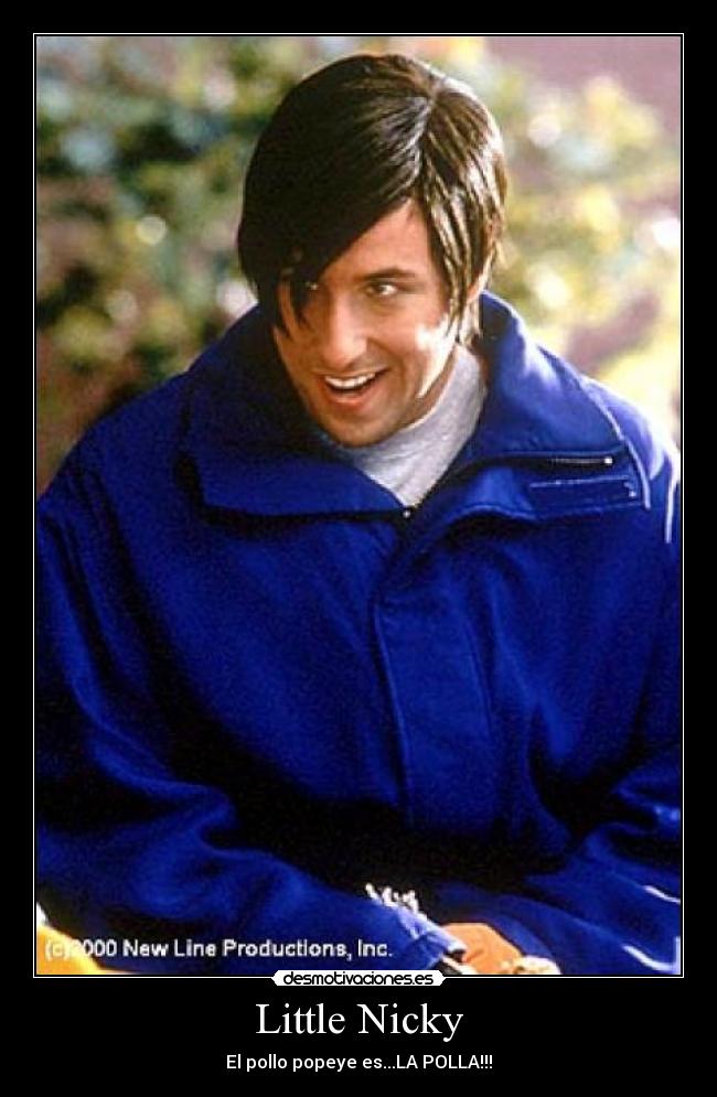Little Nicky Desmotivaciones